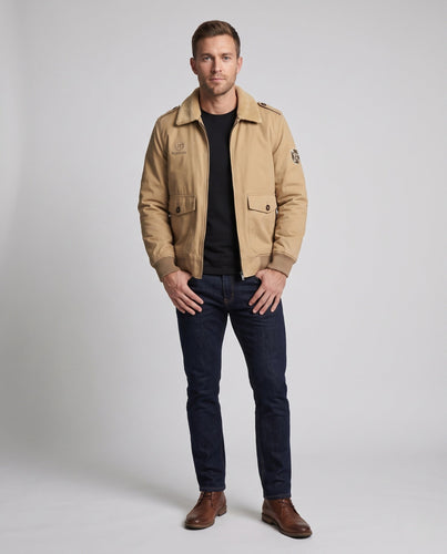 Herren geraffte Winterjacke Echo Archiv