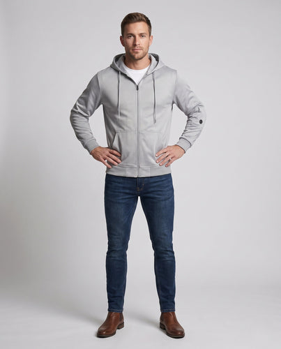 Herren Heizbare Kapuzenjacke Echo Archiv