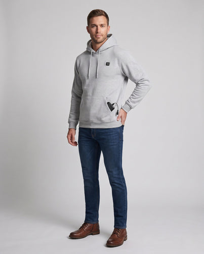 Herren Heizbarer Kapuzenpullover Echo Archiv