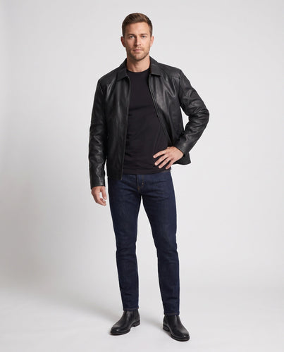 Herren Kunstlederjacke Echo Archiv