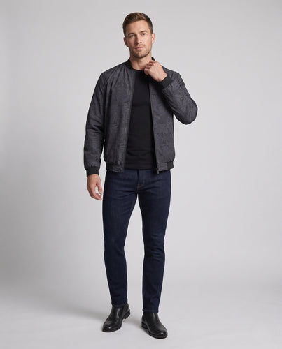 Herren Leichte Bomberjacke mit floralem Print Echo Archiv
