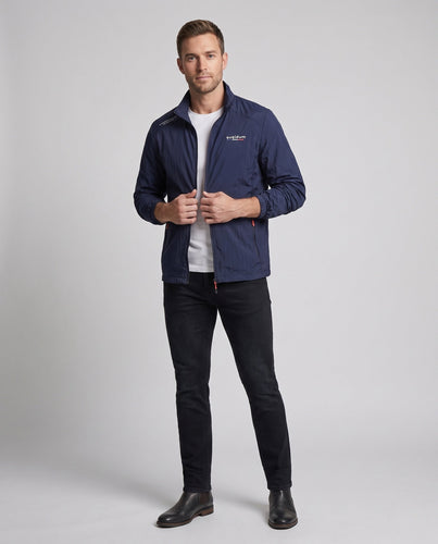 Herren Leichte Sportjacke mit praktischen Taschen Echo Archiv