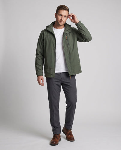 Herren Leichte, wasserabweisende Outdoor-Jacke Echo Archiv