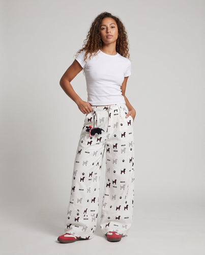 Frauen Lustige und Bequeme Locker Sitzende Hose Echoarchiv