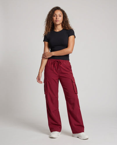 Damen Stylische Cargo-Hose Echoarchiv