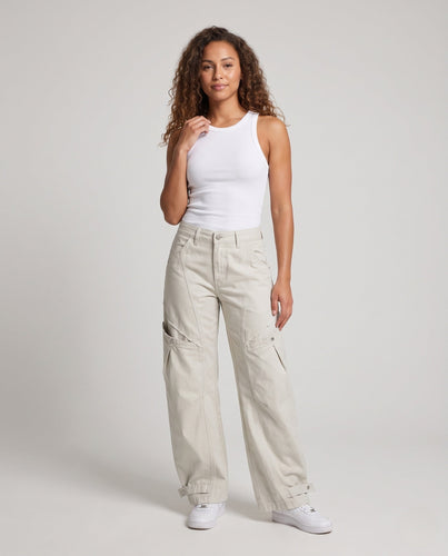 Damenmode Cargo-Hose mit praktischen Taschen Echoarchiv