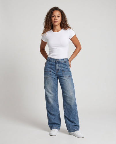 Damenmode Lockere Jeans Echoarchiv