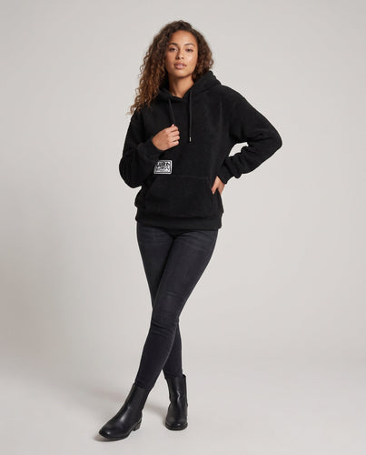 Damen weiches Fleece-Hoodie Echoarchiv