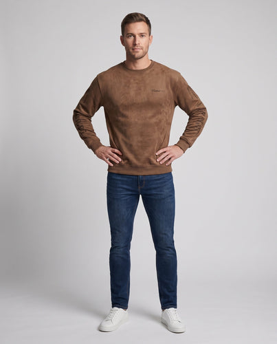 Herren Bequem Sweatshirt mit Modernem Design Echoarchiv