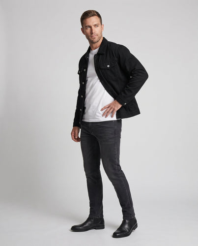 Herren Jeansjacke im urbanen Stil Echoarchiv