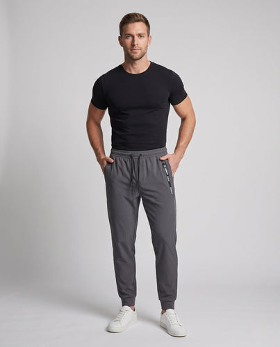 Herren praktische Jogginghose mit Reißverschluss Echoarchiv