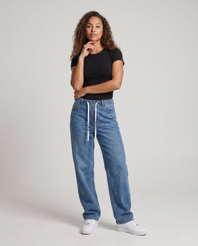 Damen Bequeme Cargo Jeans Echoarchiv