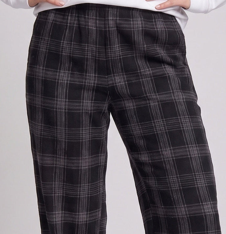Damen Karottenhose mit Karomuster Echoarchiv