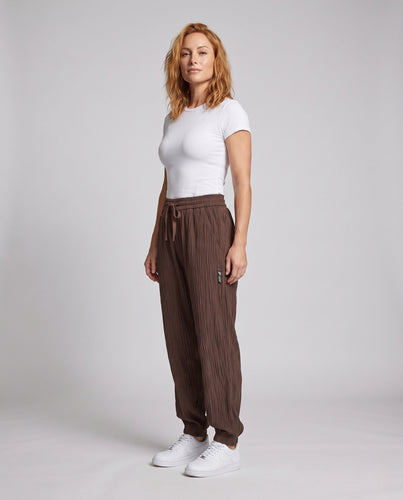 Damen Freizeit Cargo-Hosen mit elastischem Bund Echoarchiv