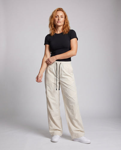 Damen Casual Lockere Cargo-Hose Echoarchiv