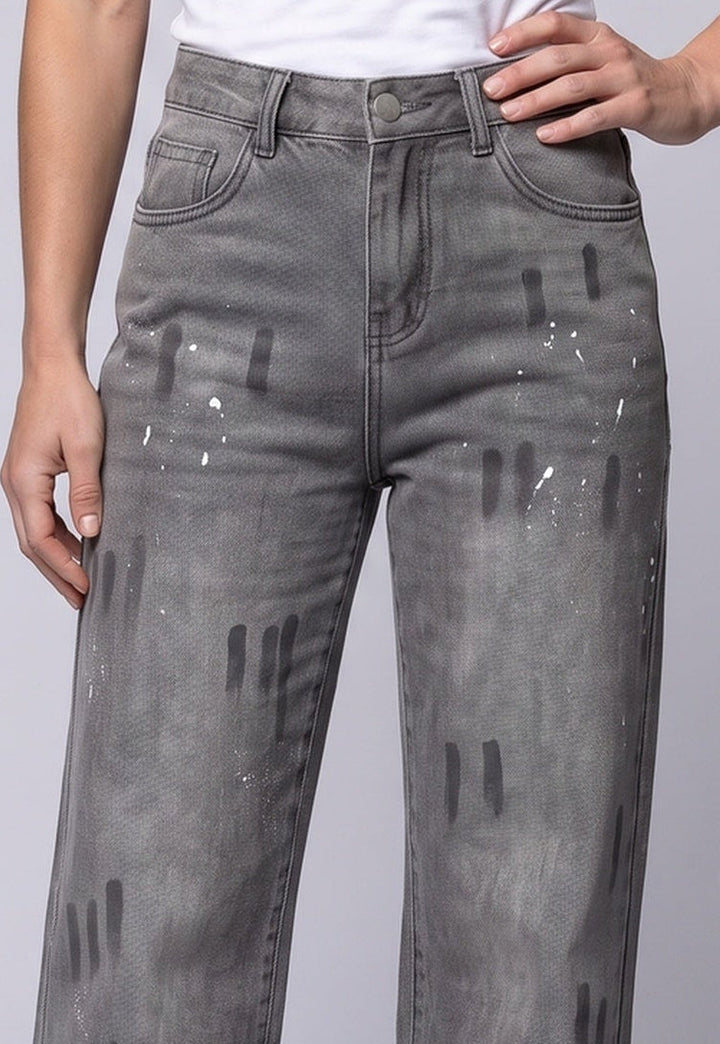 Damenmode Hochbundige Baggy Jeans Echoarchiv