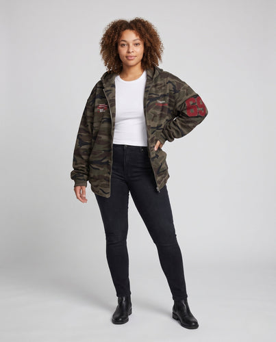 Damen Camouflage Hoodie Echoarchiv
