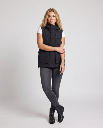 Damen Funktions Outdoor Weste Echoarchiv