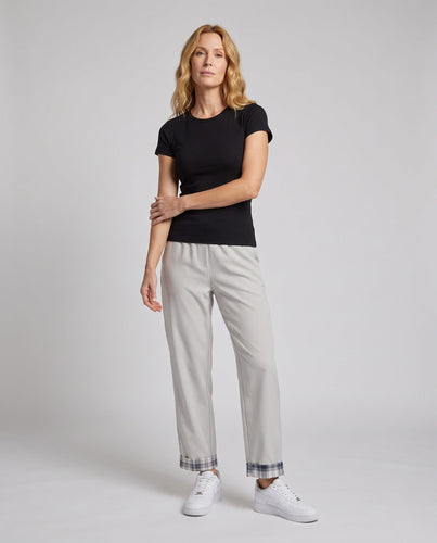 Damen Freizeit-Hose mit Muster Echoarchiv