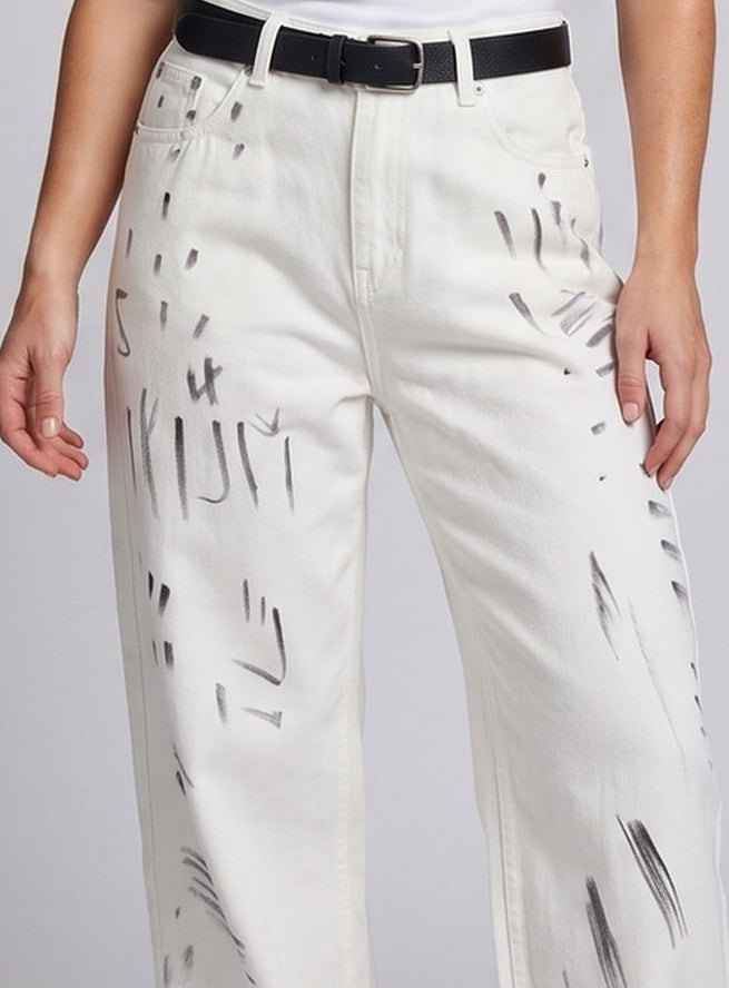 Frauen Legere Weit Geschnittene Hose Echoarchiv