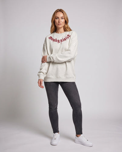 Damen Freizeit Übergröße Sweatshirt Echoarchiv