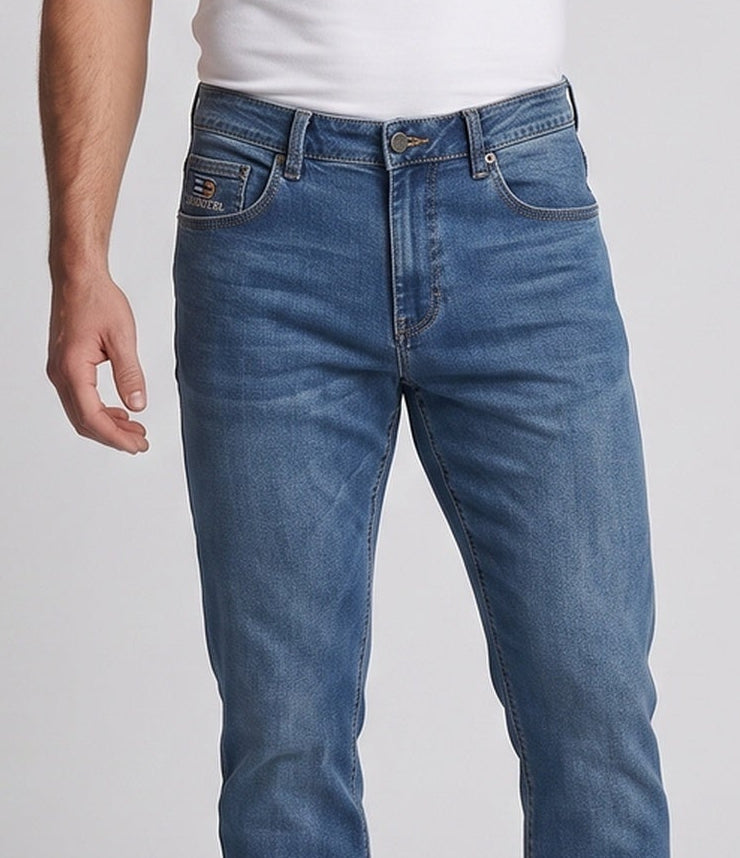 Herren modische Chino-Hosen mit hoher Taille und praktischen Seitentaschen Echoarchiv