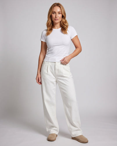 Unisex Weite Baumwollhose Echoarchiv