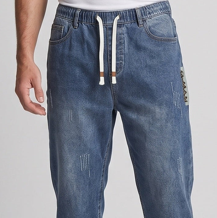 Herren Bequeme Denim-Shorts im lässigen Schnitt Echoarchiv