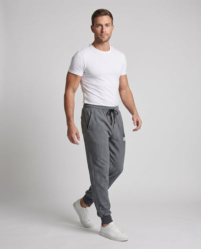 Herren Casual Lounge-Hosen mit elastischem Bund Echoarchiv