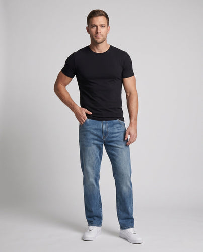 Herren Casual Baggy Jeans Echoarchiv