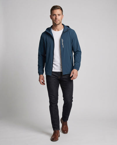 Herren Leichte Wasserabweisende Outdoor-Jacke Echoarchiv