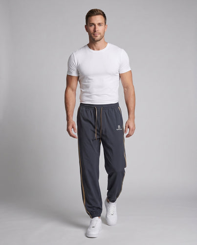 Herren Sportliche Freizeithose mit seitlichen Streifen Echoarchiv