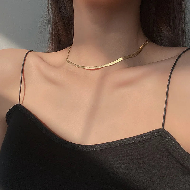 Echoarchiv | Elle Schlangenkettenglied-Halsband