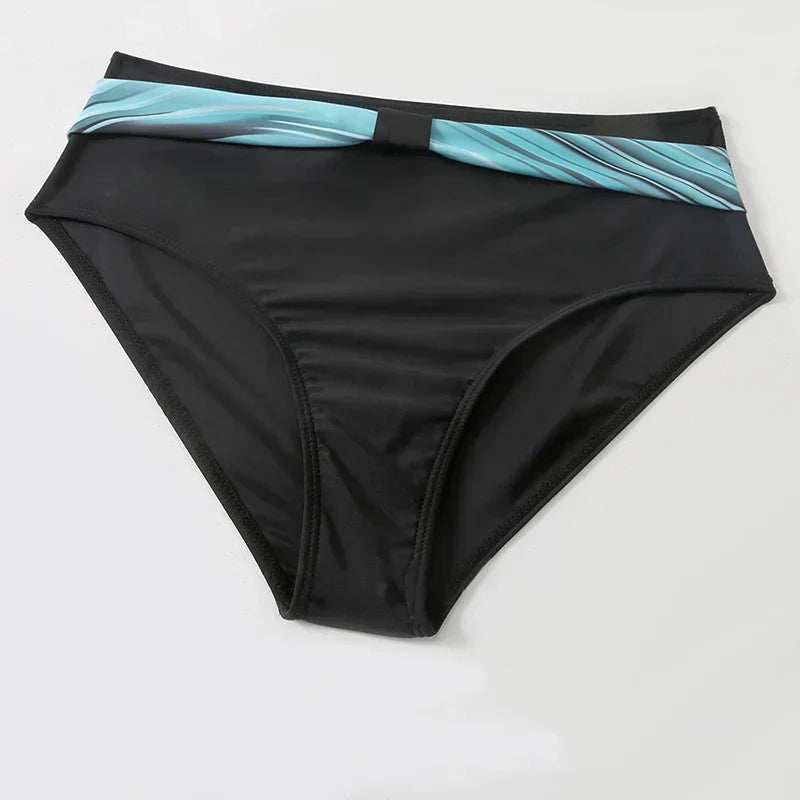 Echoarchiv | Push-Up Halter-Bikini-Set mit Hoher Taille für Damen