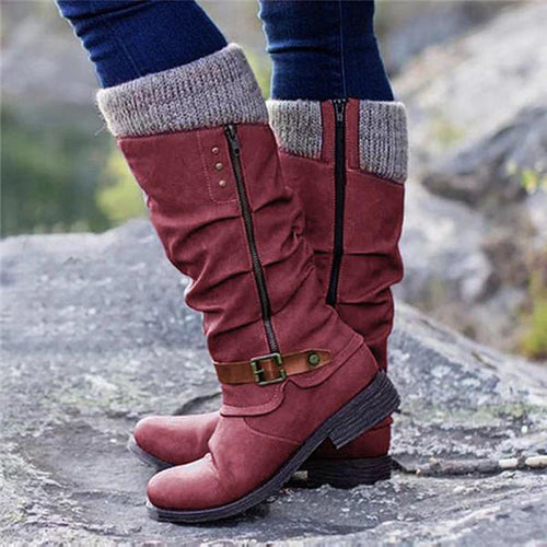 Echoarchiv | Orthopädische Stiefel Mit Flachem Absatz