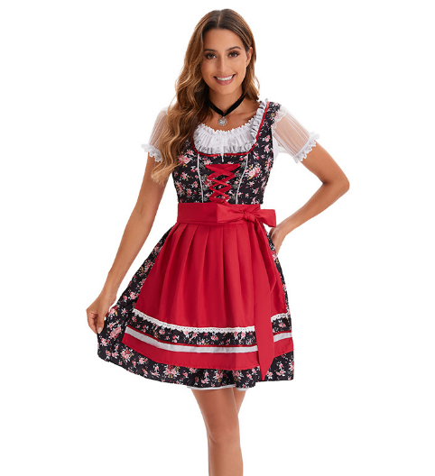 Echoarchiv | Damen Elegantes Oktoberfest Dirndl Kleid