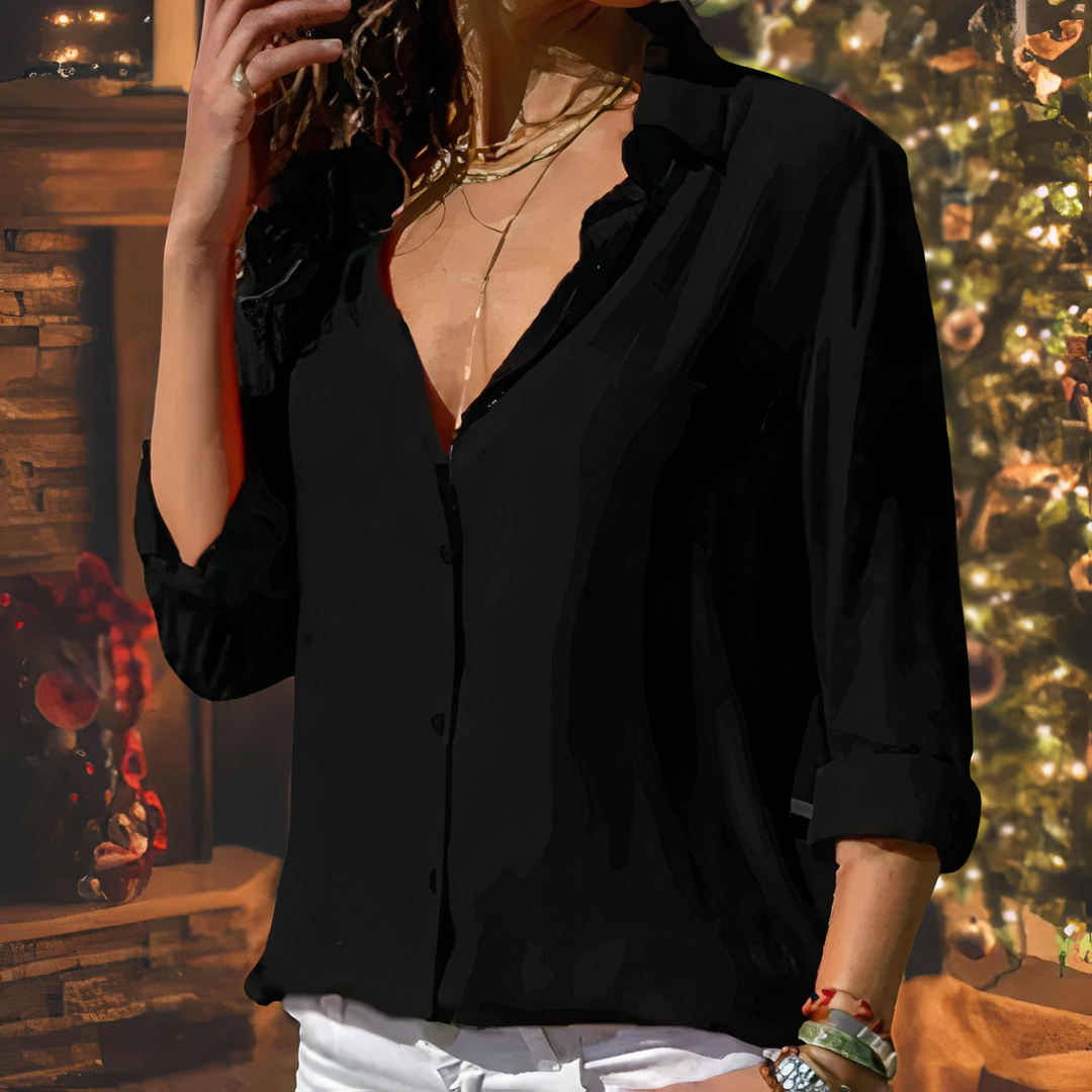 Echoarchiv | Elegante Chiffonbluse für Frauen