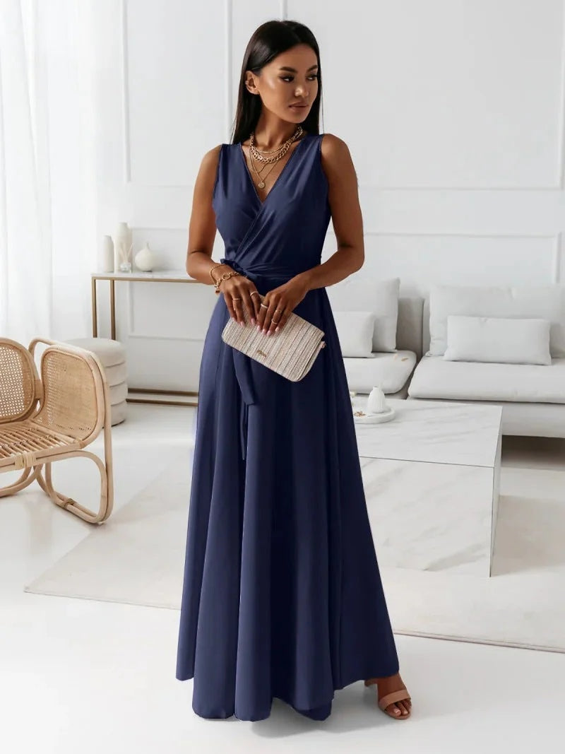 Maxi Brautjungfernkleid | Rizza