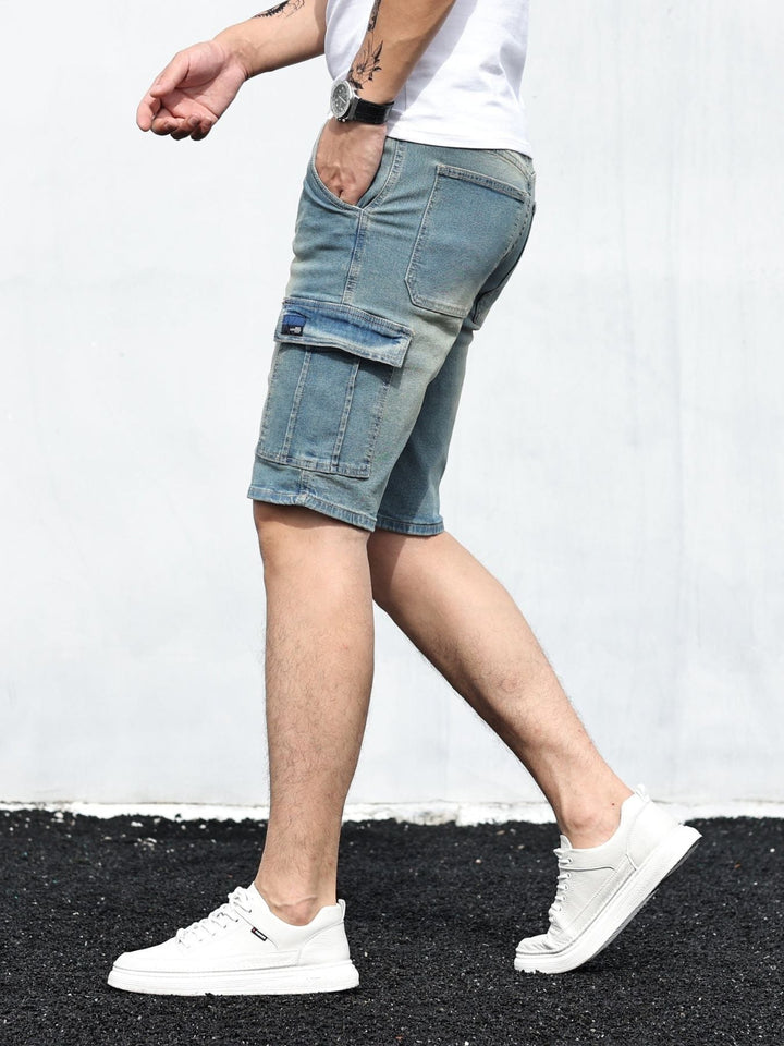 Echoarchiv | Cargo Denim Shorts für Herren