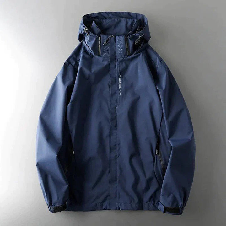 Echoarchiv | Wasserdichter Winter-WindbrEchoarchivker für Herren - Isolierte und warme Pufferjacke