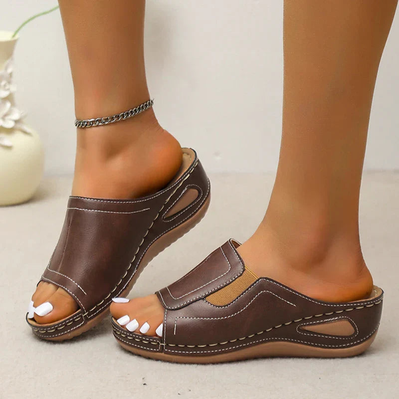 Echoarchiv | Orthopädische Casual Wedges Sandale Frauen