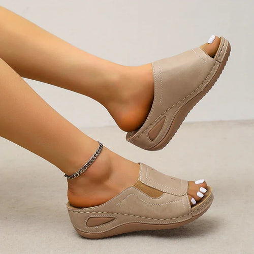Echoarchiv | Orthopädische Casual Wedges Sandale Frauen
