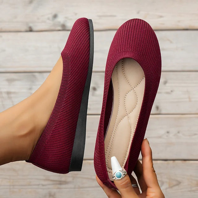 Echoarchiv | Veronica Ballettschuhe aus Strick für Frauen