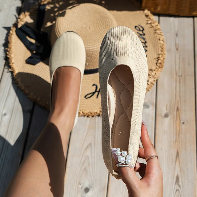 Echoarchiv | Veronica Ballettschuhe aus Strick für Frauen