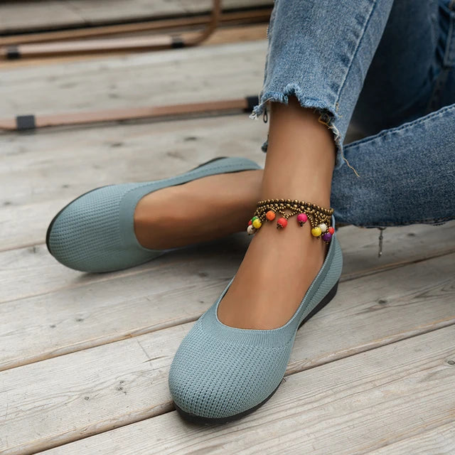 Echoarchiv | Veronica Ballettschuhe aus Strick für Frauen