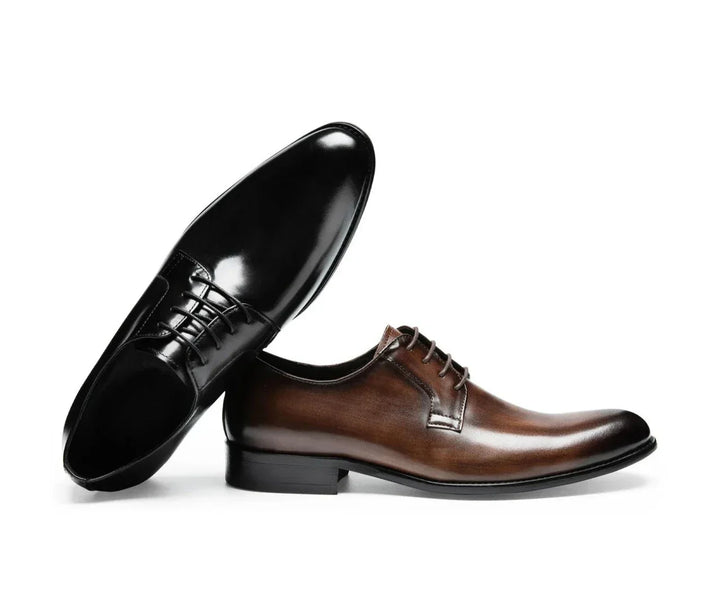 Echoarchiv | Schnürschuhe Italiano Derbi Leder Anzugschuhe Herren