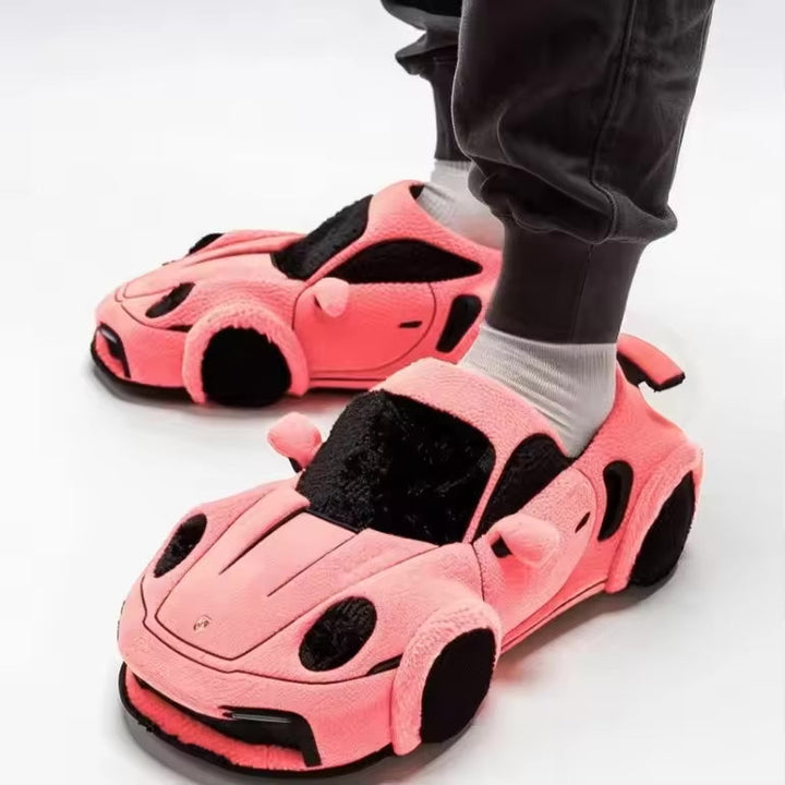 Damen Pantoffeln mit Auto-Inspiriertem Design & Rutschfester Sohle | Echoarchiv