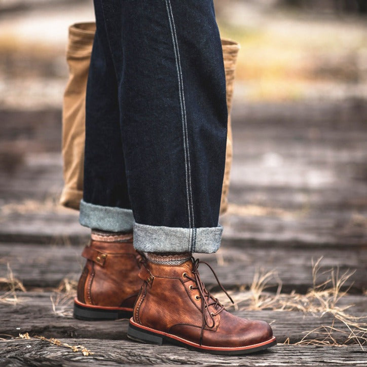 Echoarchiv | Herren Lederstiefel