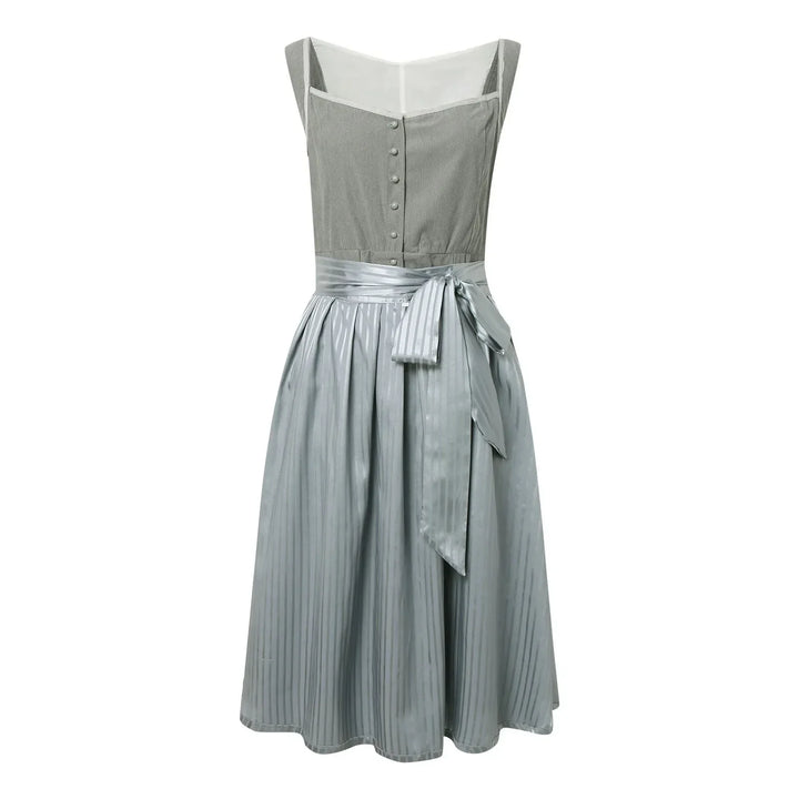 Lässig Oktoberfest Knielang Dirndl Kleid – Valéora