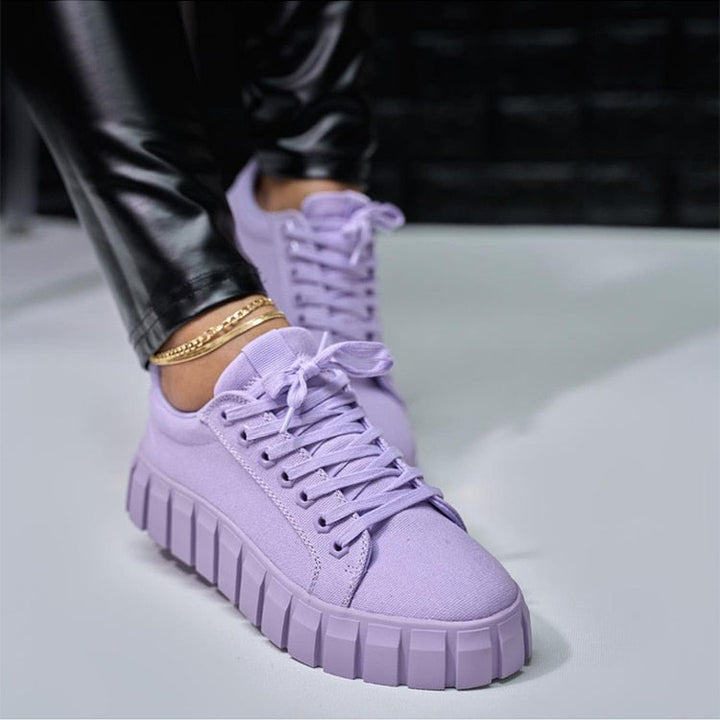 Modische orthopädische Damenschuhe mit PlatEchoarchivusohle
